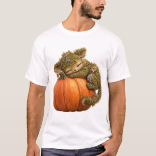 Camiseta de hombre con criatura de musgo de fantas
