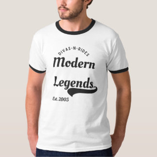 Camiseta de hombre con cuello de aro Divas-N-Rides