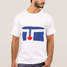 Camiseta de hombre con la bandera de Toronto, Cana