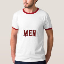 Camiseta de hombre con texto personalizado de colo