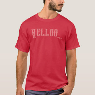 Camiseta de hombre con texto personalizado de colo