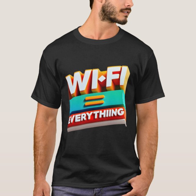 Camiseta de hombre con una inscripción genial (Anverso)