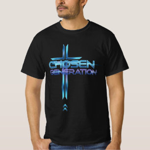 Camiseta de hombre cristiana de la Generación Ele
