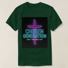 Camiseta de hombre cristiana de la Generación Eleg