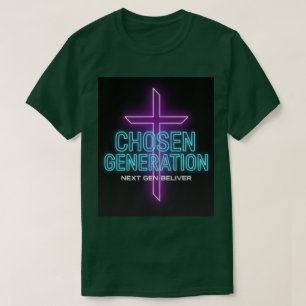 Camiseta de hombre cristiana de la Generación Eleg
