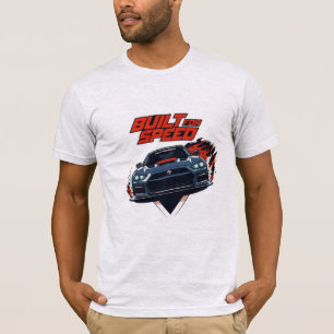 Camiseta de hombre de coche deportivo de carreras 