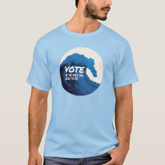 Camiseta de hombre de color claro con logotipo de