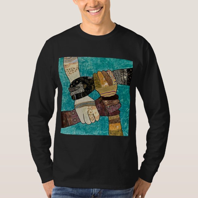 Camiseta de hombre de Conexiones Fuertes (Anverso)