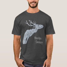 Camiseta de hombre de Folclore Algonquiano del Paí