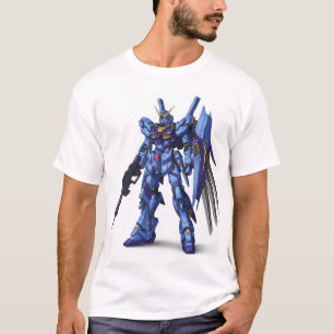 Camiseta de hombre de Gundam Hunter Anime Japonés