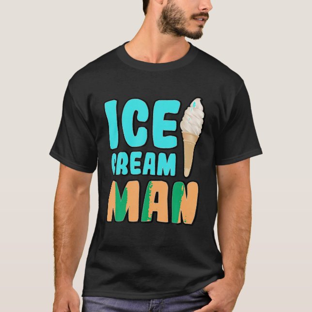 Camiseta De Hombre De Hielo (Anverso)