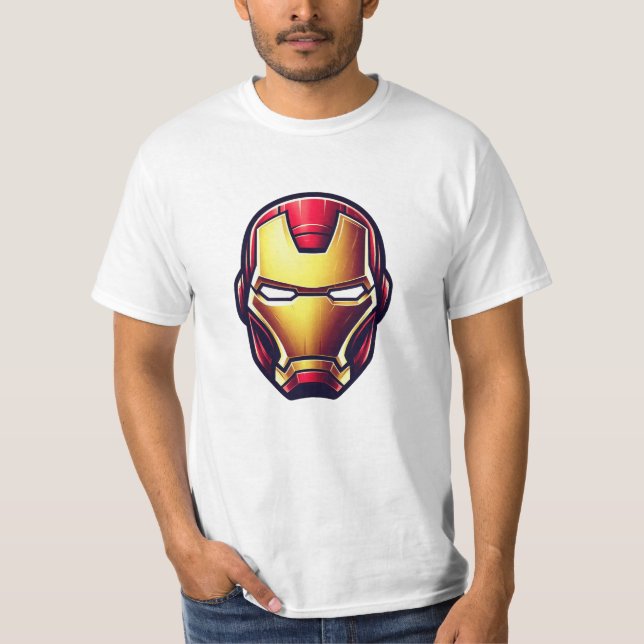 Camiseta de hombre de hierro (Anverso)