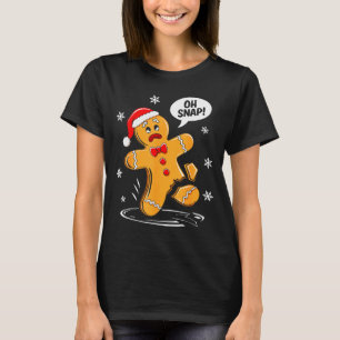 Camiseta de hombre de jengibre Oh Snap Adultos Niñ