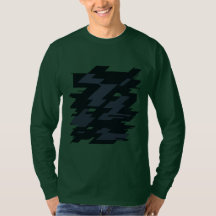 Camiseta de hombre de manga larga de arte de error