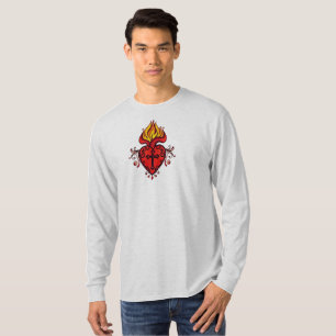 Camiseta de hombre de manga larga Sacred Heart