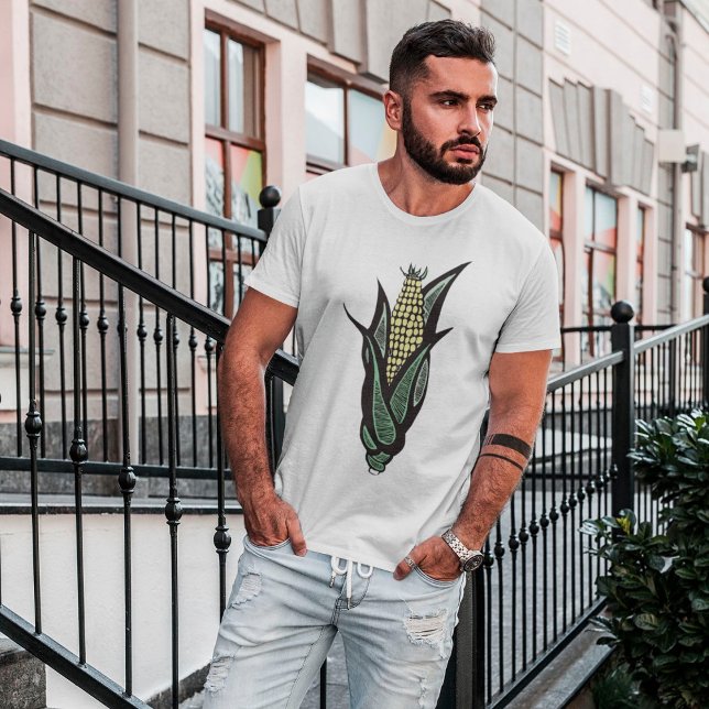 Camiseta de hombre de mazorca de maíz (Subido por el creador)