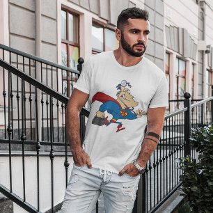 Camiseta de hombre de médico superhéroe