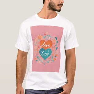 Camiseta de hombre de momentos románticos