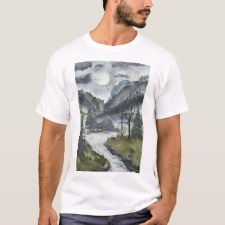 Camiseta de hombre de Montaña Brumosa