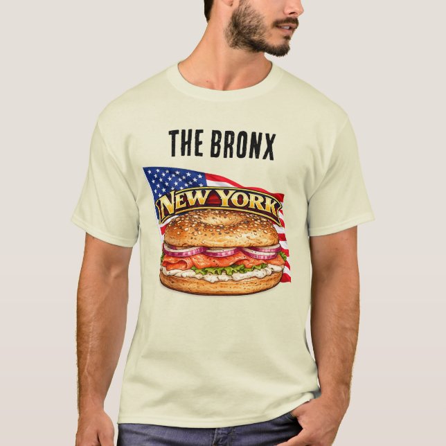 Camiseta de hombre de Nueva York (Anverso)