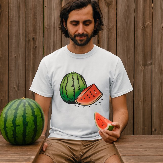 Camiseta de hombre de sandía (Subido por el creador)