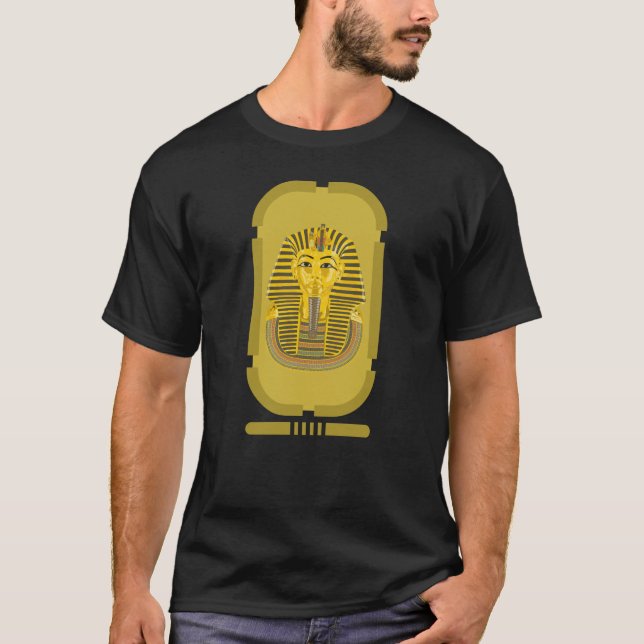 Camiseta de hombre de Tutankamón (Anverso)