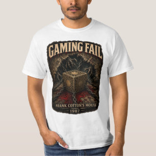 Camiseta de hombre de valor de Fracaso en juegos