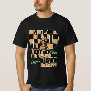 Camiseta de hombre de valor gráfico de peón de aje