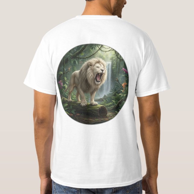 Camiseta de hombre de valor ROAR (Reverso)