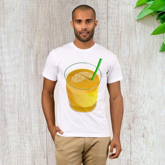 Camiseta De Hombre De Vaso De Jugo (Subido por el creador)