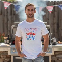 Camiseta de hombre del 4 de julio
