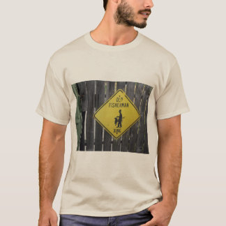 Camiseta de hombre diseñada Old Fishermen Crossing