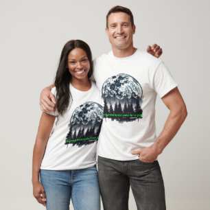 Camiseta de hombre Enchanted Forest Lunar Glow