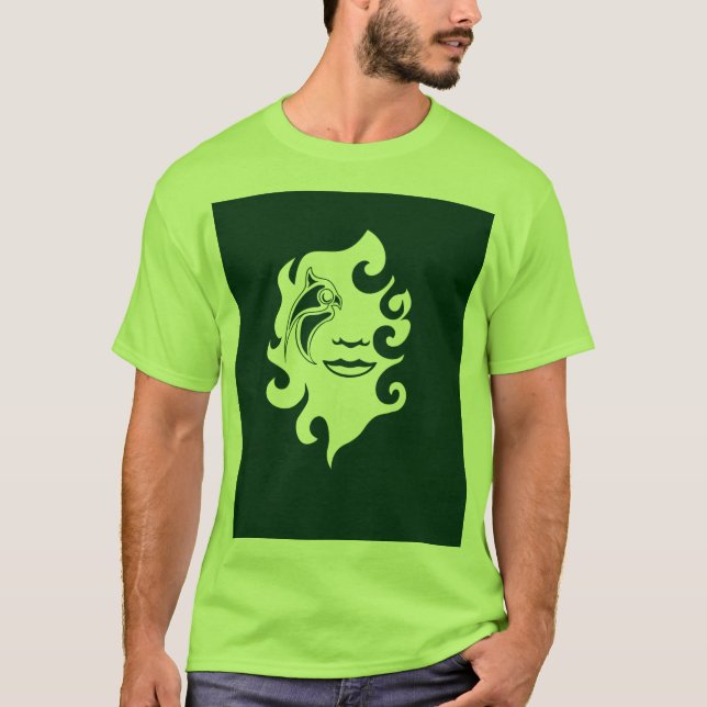 Camiseta de hombre Espíritu Místico del Bosque - M (Anverso)