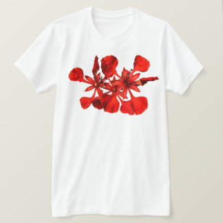 Camiseta de hombre Flor de Poinciana Real