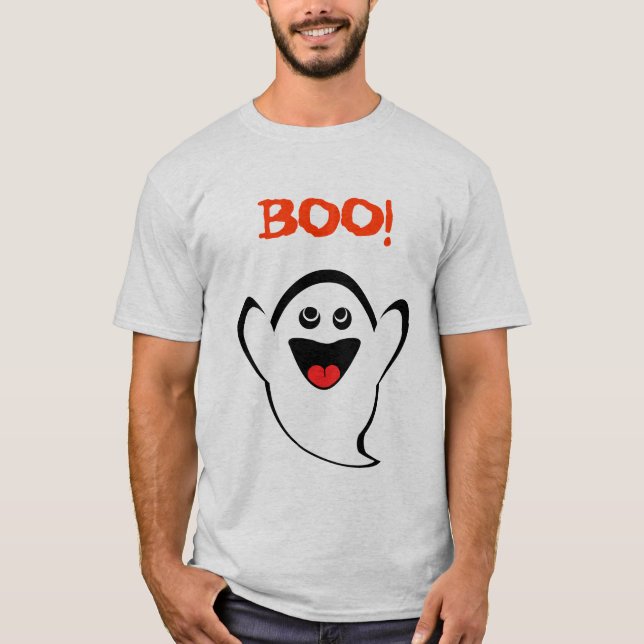 Camiseta de hombre Ghost BOO! (Anverso)