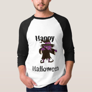 Camiseta de hombre Happy Halloween Witch