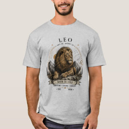 Camiseta de hombre Leo Zodiaco León