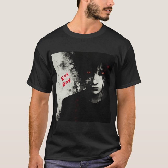 Camiseta de hombre malvado (Anverso)