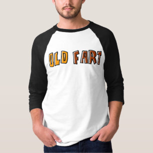 Camiseta de hombre manga 3/4 con aro 'Viejo gruñón