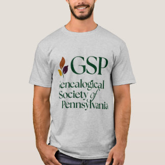 Camiseta de hombre manga corta logo grande GSP