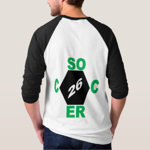 Camiseta de hombre manga Raglan parte trasera DISE