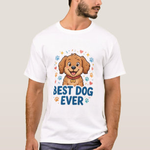 Camiseta de hombre Mejor Perro del Mundo