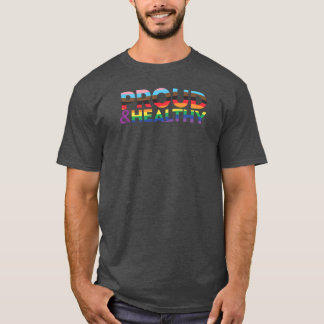 Camiseta de hombre orgullosa y saludable