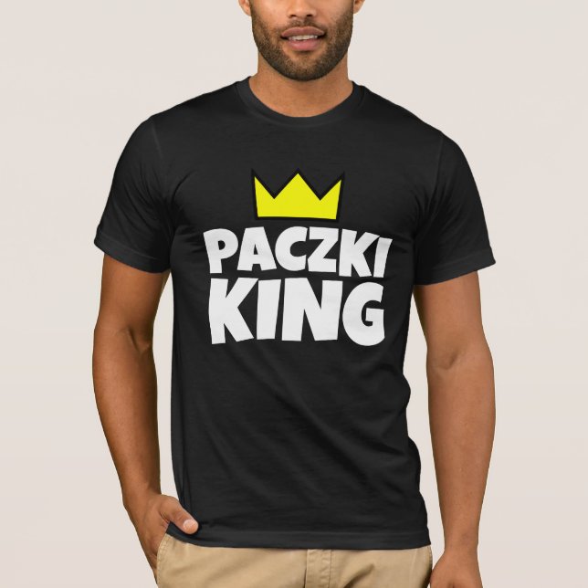 Camiseta de hombre PACZKI DONUT KING (Anverso)