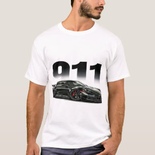 Camiseta de hombre para auto deportivo 911
