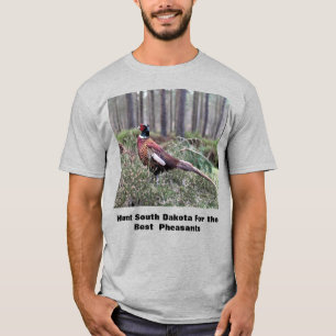 Camiseta de hombre para cazar faisanes en Dakota d