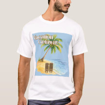 Camiseta de hombre para escapada de vacaciones en 
