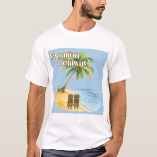 Camiseta de hombre para escapada de vacaciones en 
