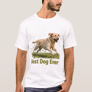 Camiseta de hombre para Labrador, el mejor perro
